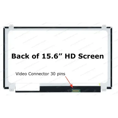 LED Laptop Display for 15.6" Laptop & Notebook 30 Pins Connector